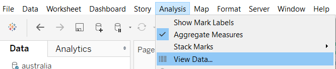 Figure 10. View Data