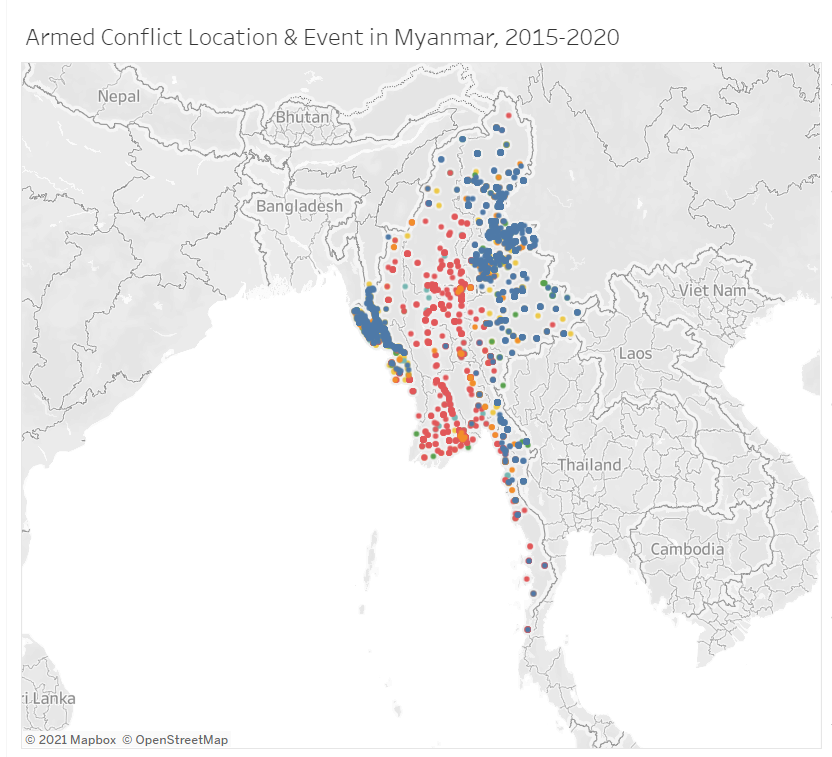 Figure 5. Other Countries Still Shown in the Background